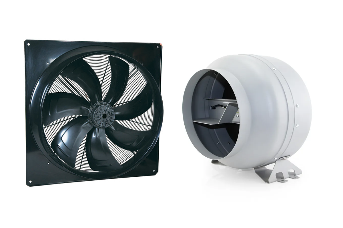 فرق-هواکش-سانتریفیوژ-و-اکسیال